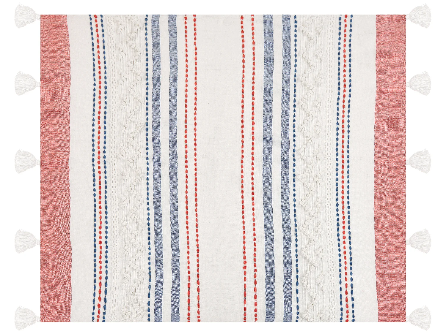 Plaid CUBUK 130 x 150 cm Multicolor