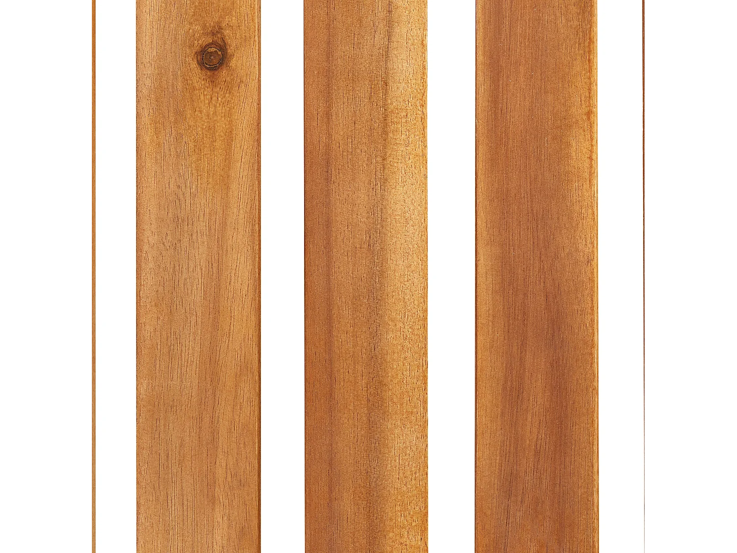 Leżak ogrodowy z poduszką FANANO Rozkładany Drewno akacjowe Brązowy