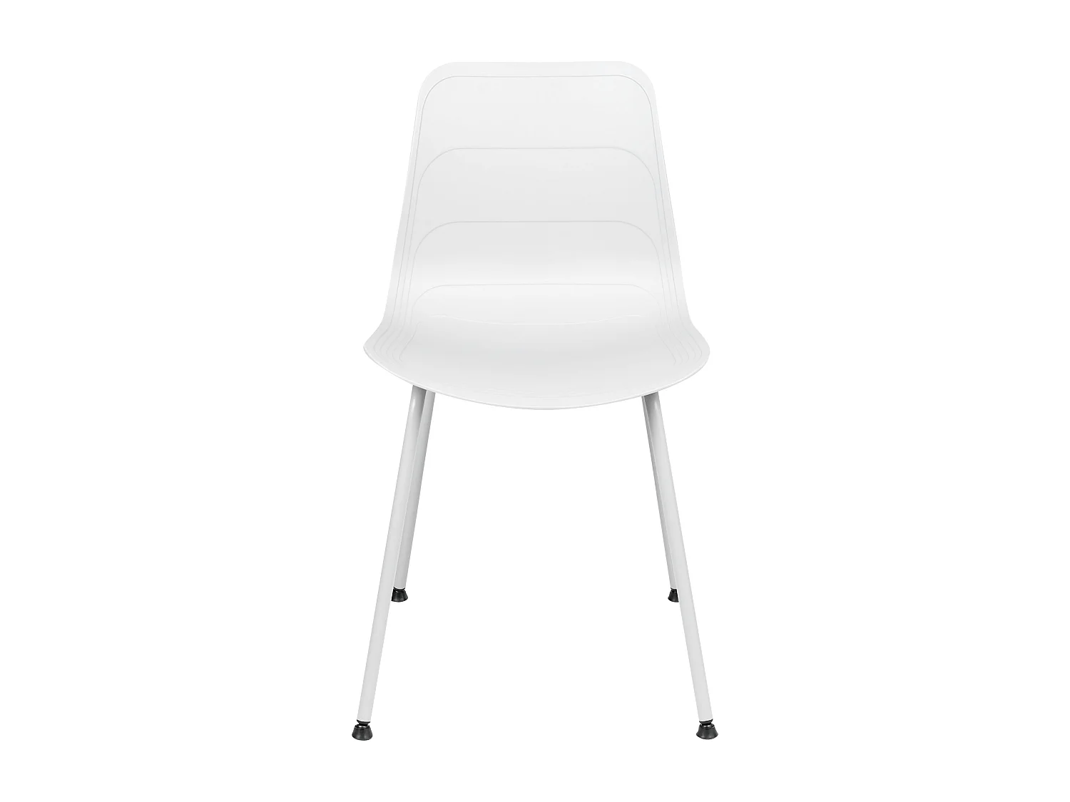 Lot de 2 chaises de salle à manger LOOMIS Blanc