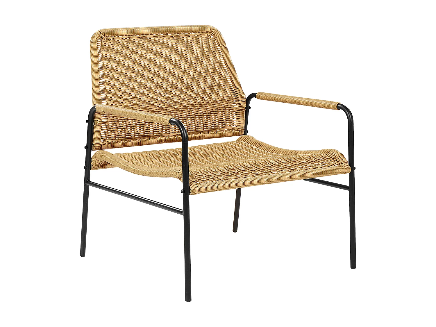Lot de 2 chaises de jardin PRASIMO Naturel