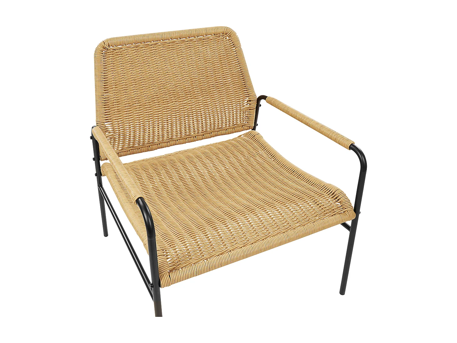 Lot de 2 chaises de jardin PRASIMO Naturel