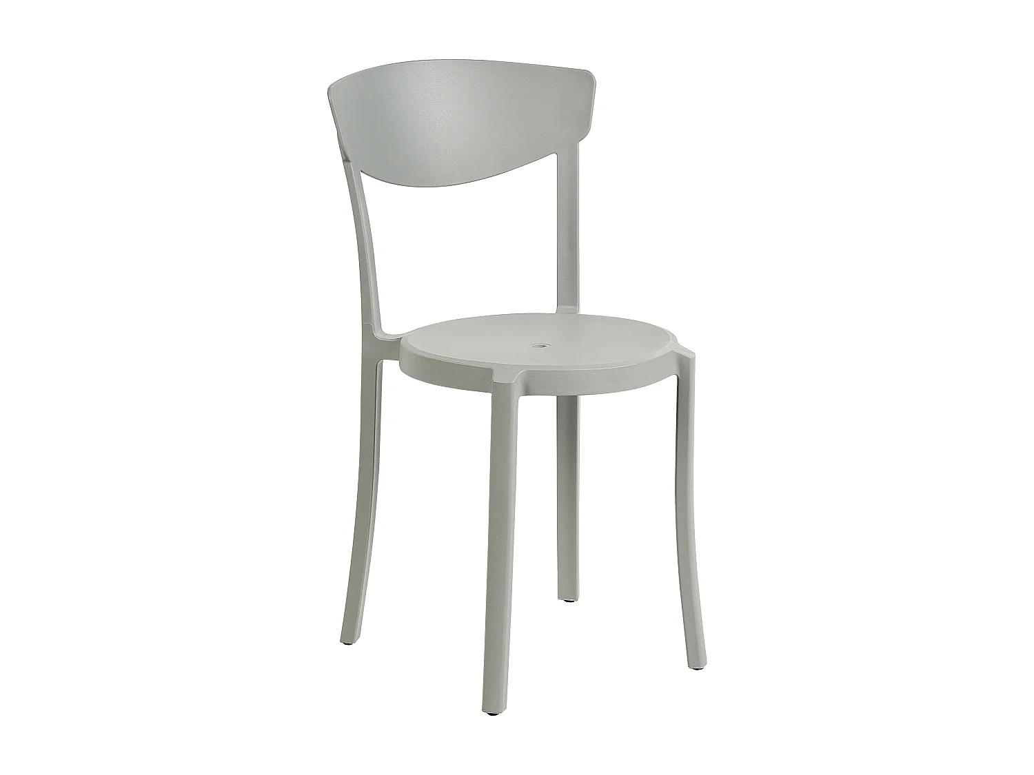 Conjunto de 8 sillas de comedor VIESTE Gris claro