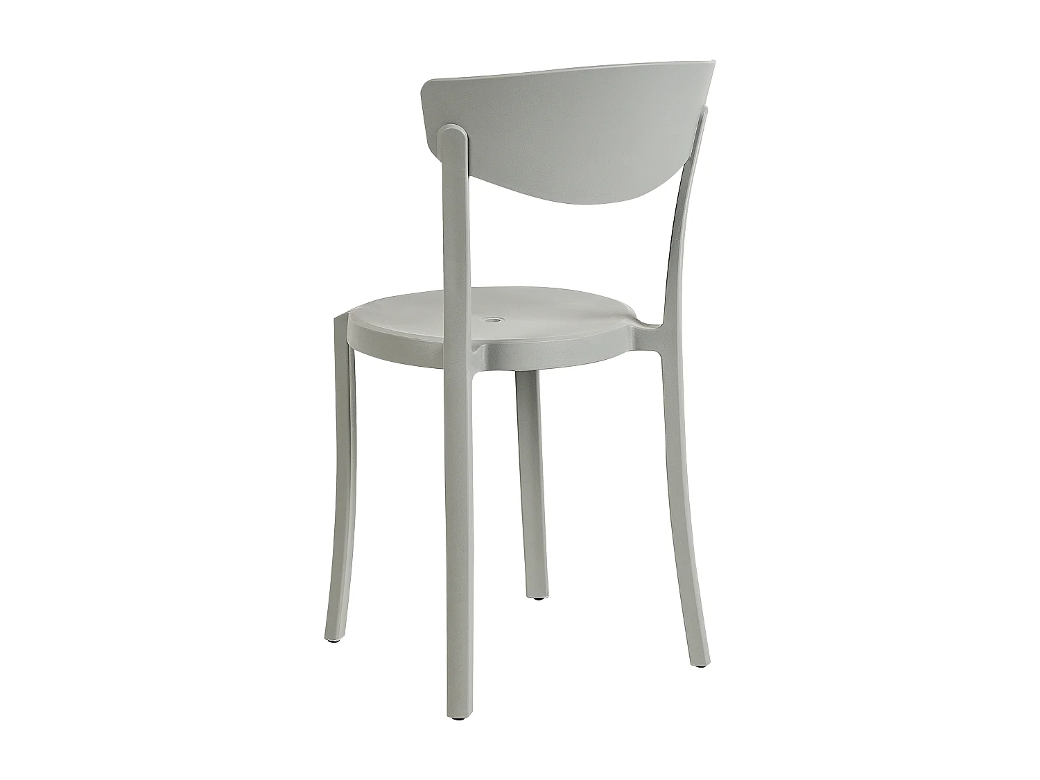 Set van 8 eetkamerstoelen VIESTE Lichtgrijs