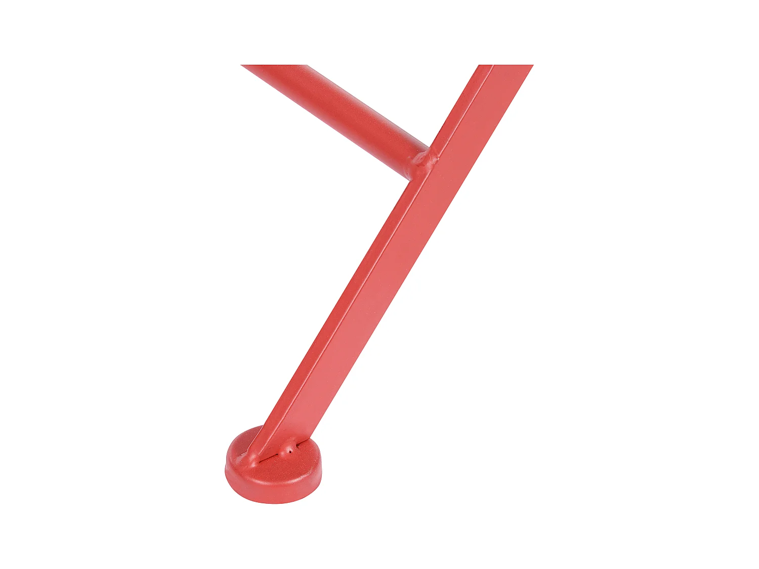 Set di 2 sedie da giardino SCARIO Metallo Rosso