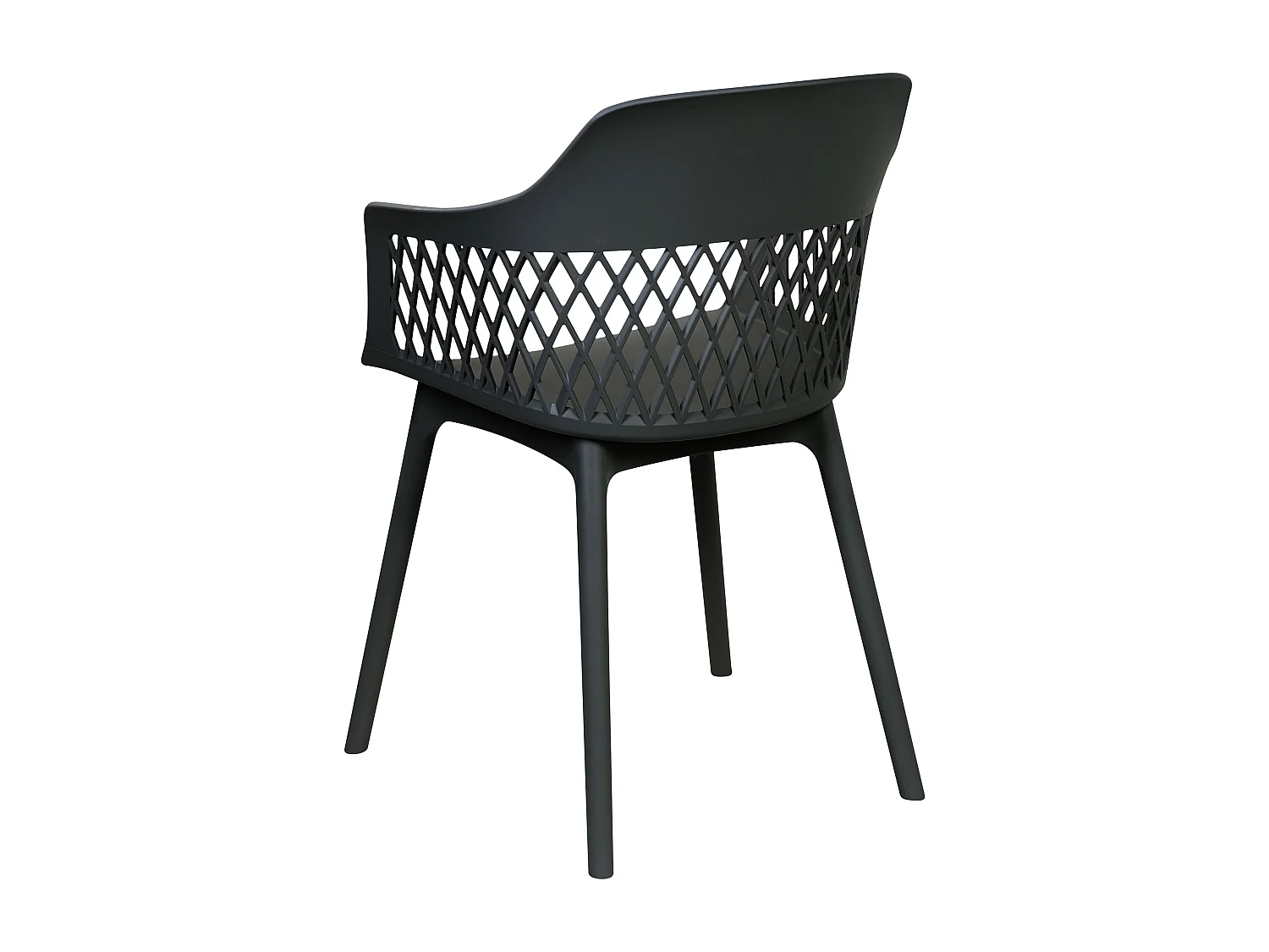 Lot de 2 chaises de salle à manger ALMIRA Noir