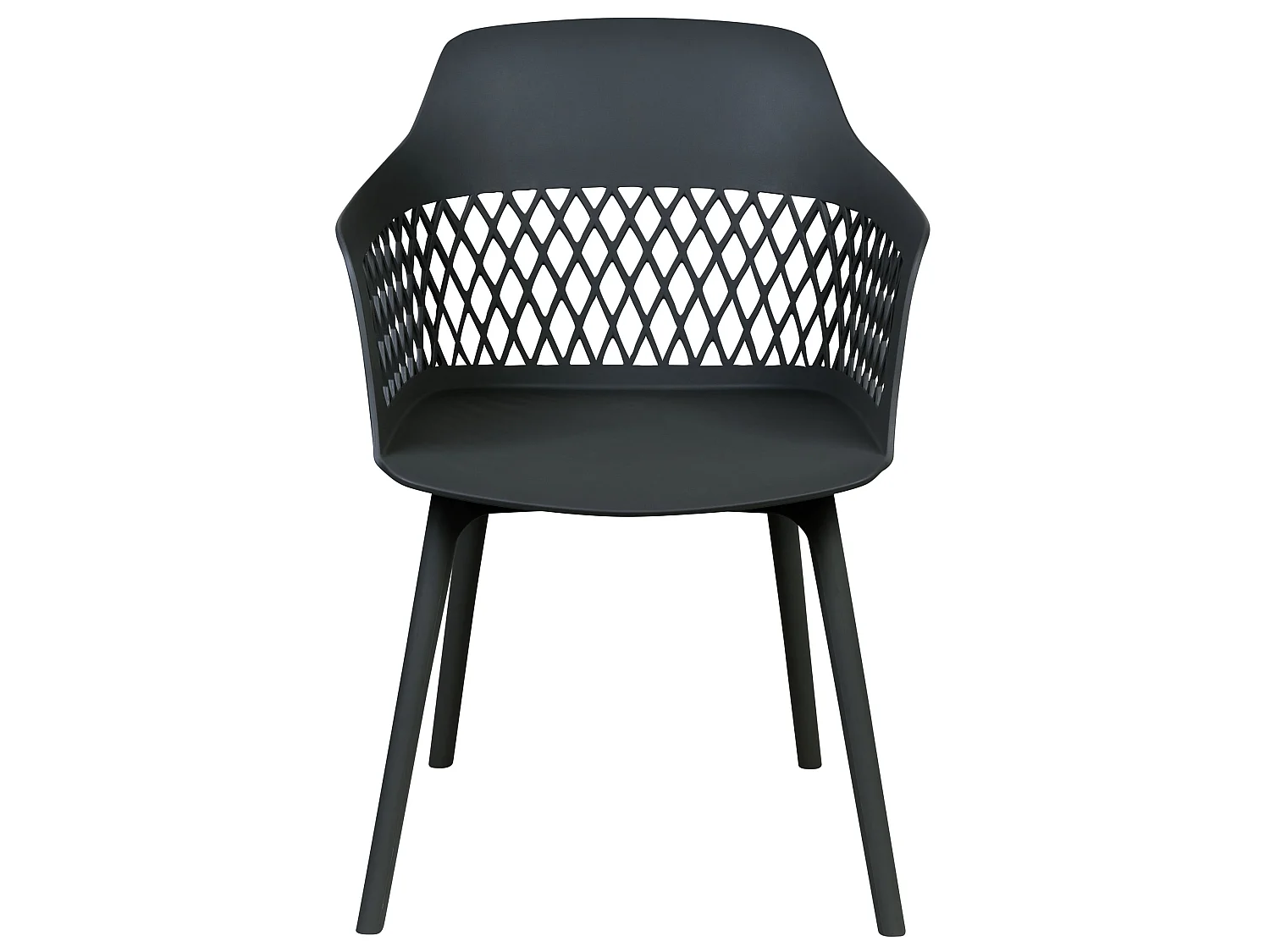 Lot de 2 chaises de salle à manger ALMIRA Noir