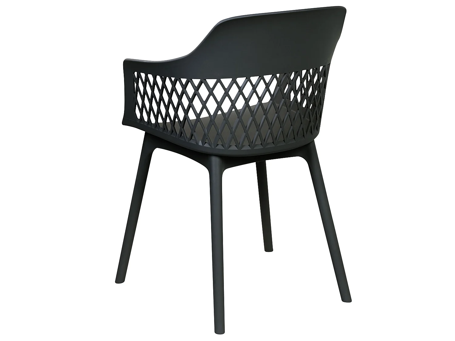 Lot de 2 chaises de salle à manger ALMIRA Noir