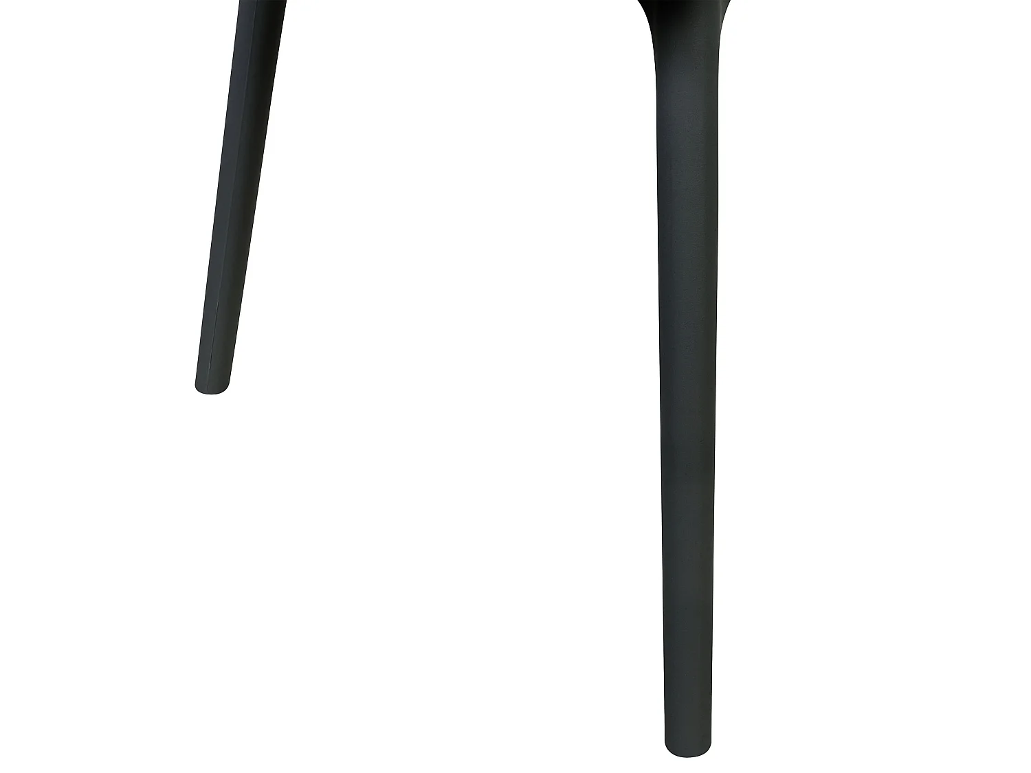 Lot de 2 chaises de salle à manger ALMIRA Noir