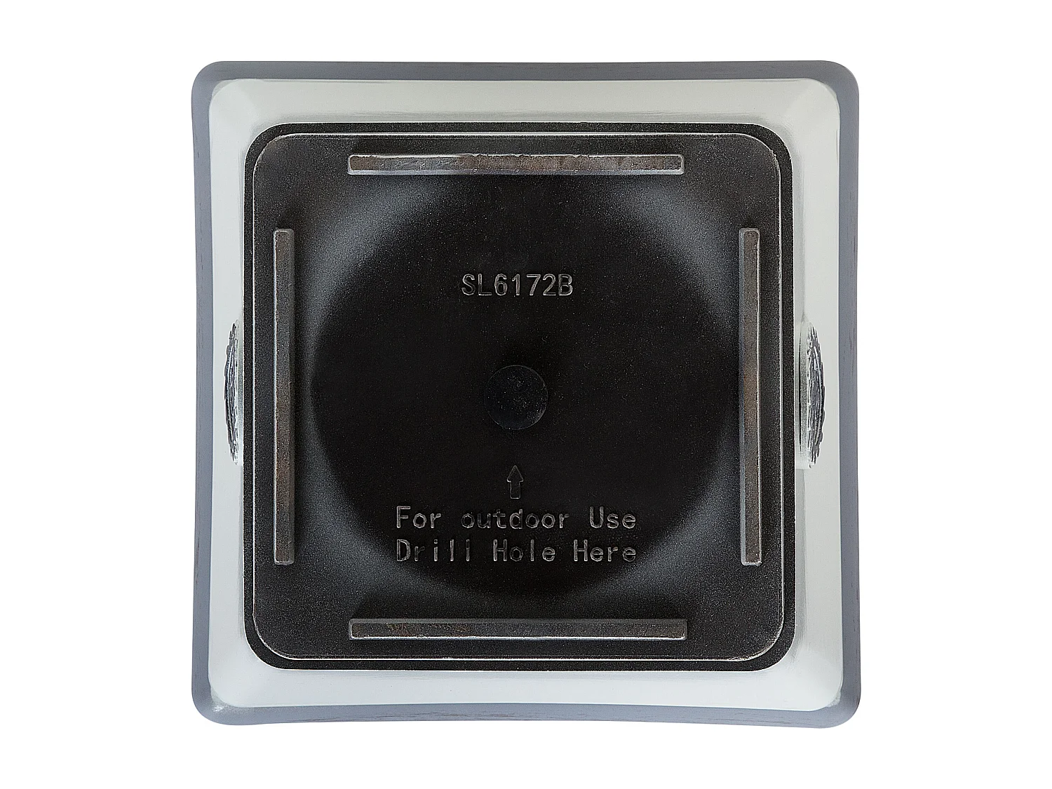 Set van 2 bloempotten ELATEIA Steen 43 cm Wit