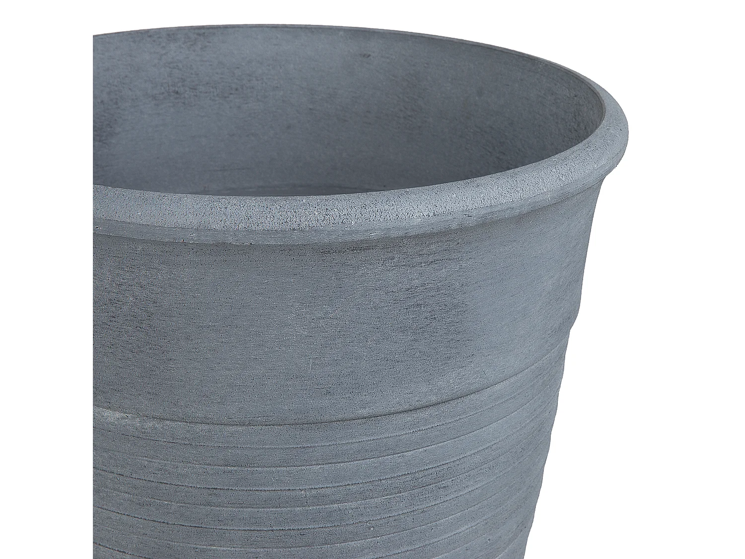 Lot de 2 pots de fleurs KATALIMA Pierre 50 cm Gris