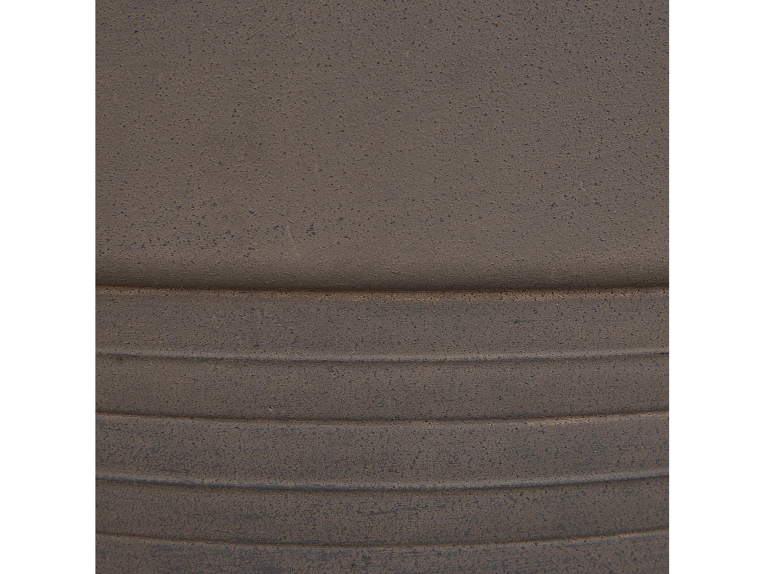 Set van 2 bloempotten KATALIMA Steen 43 cm Bruin