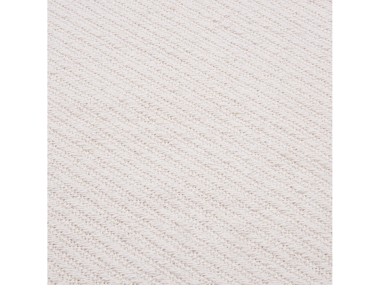 Manta YARSA Algodão 125 x 150 cm Creme