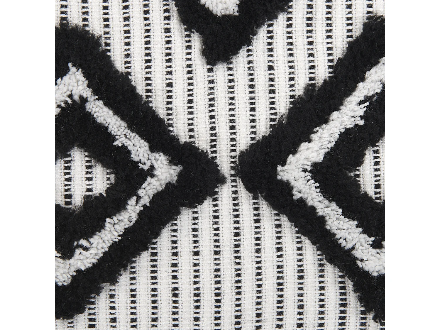 Kuscheldecke SAATLI 130 x 150 cm Weiss