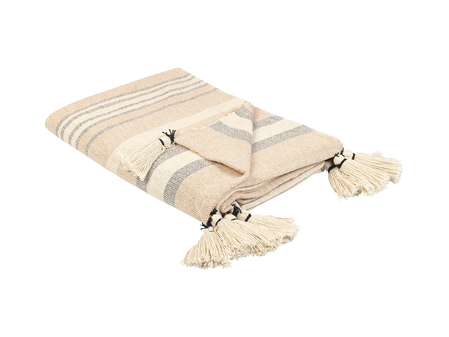 Couverture YARSELI Coton 130 x 170 cm Beige