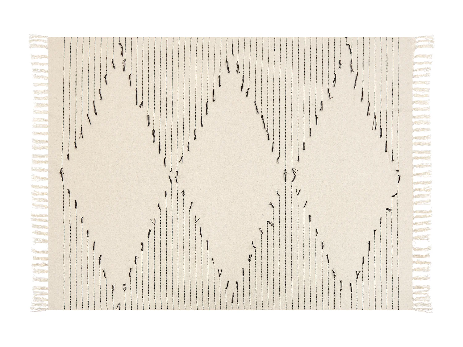 Kuscheldecke ULUYOL Baumwolle 130 x 170 cm Beige