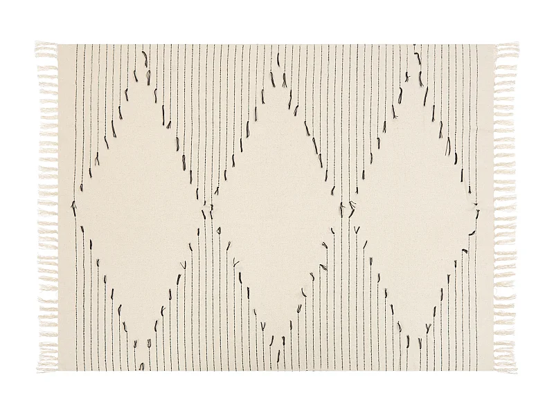 Couverture ULUYOL Coton 130 x 170 cm Beige