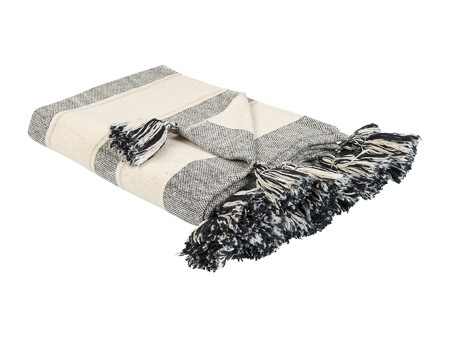 Couverture CAYIR Coton 130 x 170 cm Beige