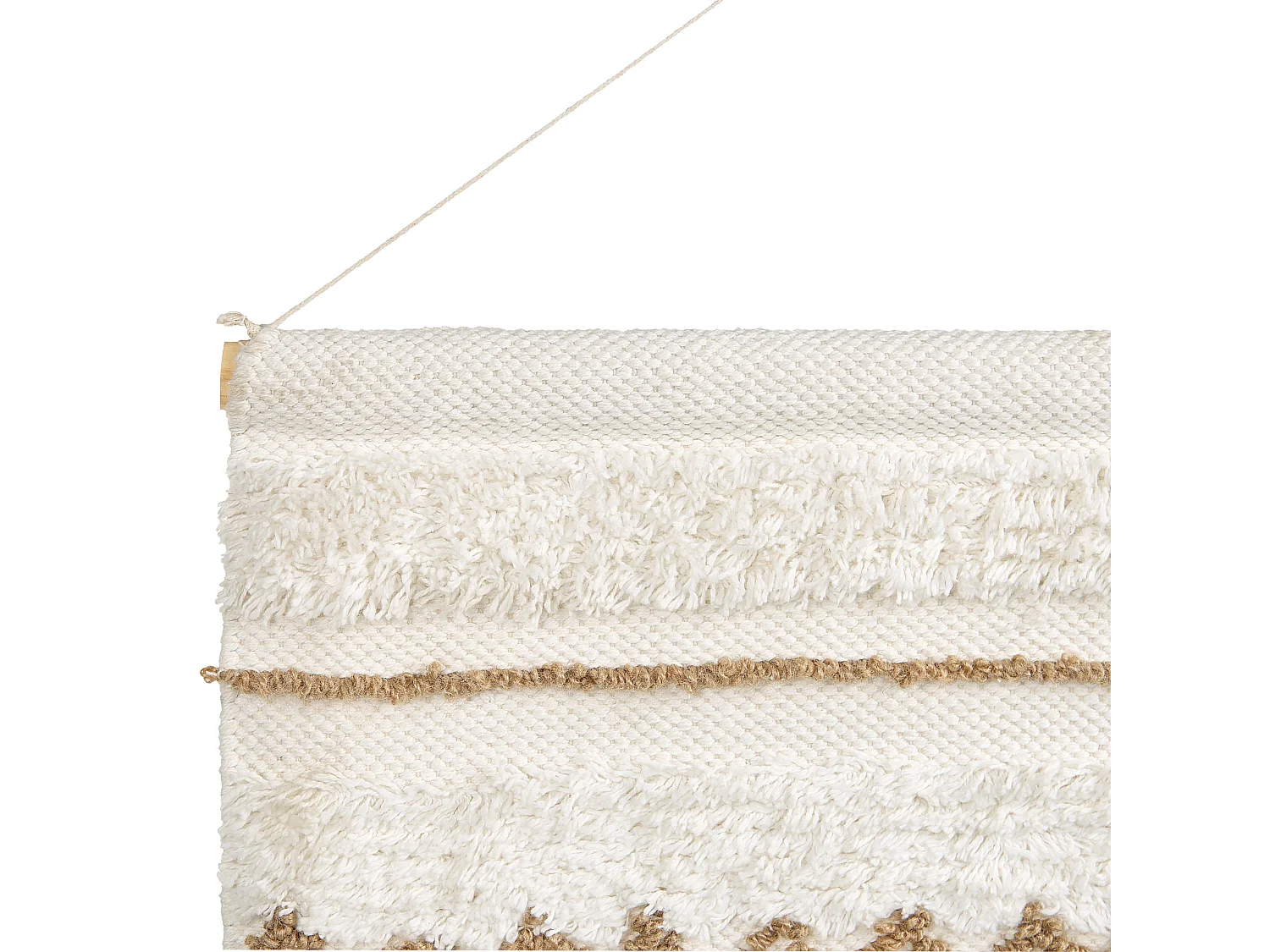 Wandbehang BAZDAN Baumwolle 107 cm Beige