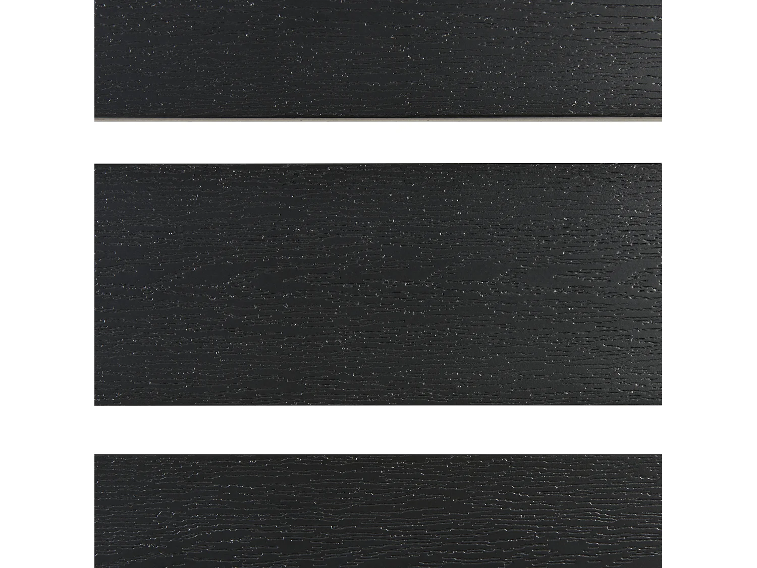 Table de salle à manger de jardin VERNIO 180 cm 90 cm Métal Noir/argenté