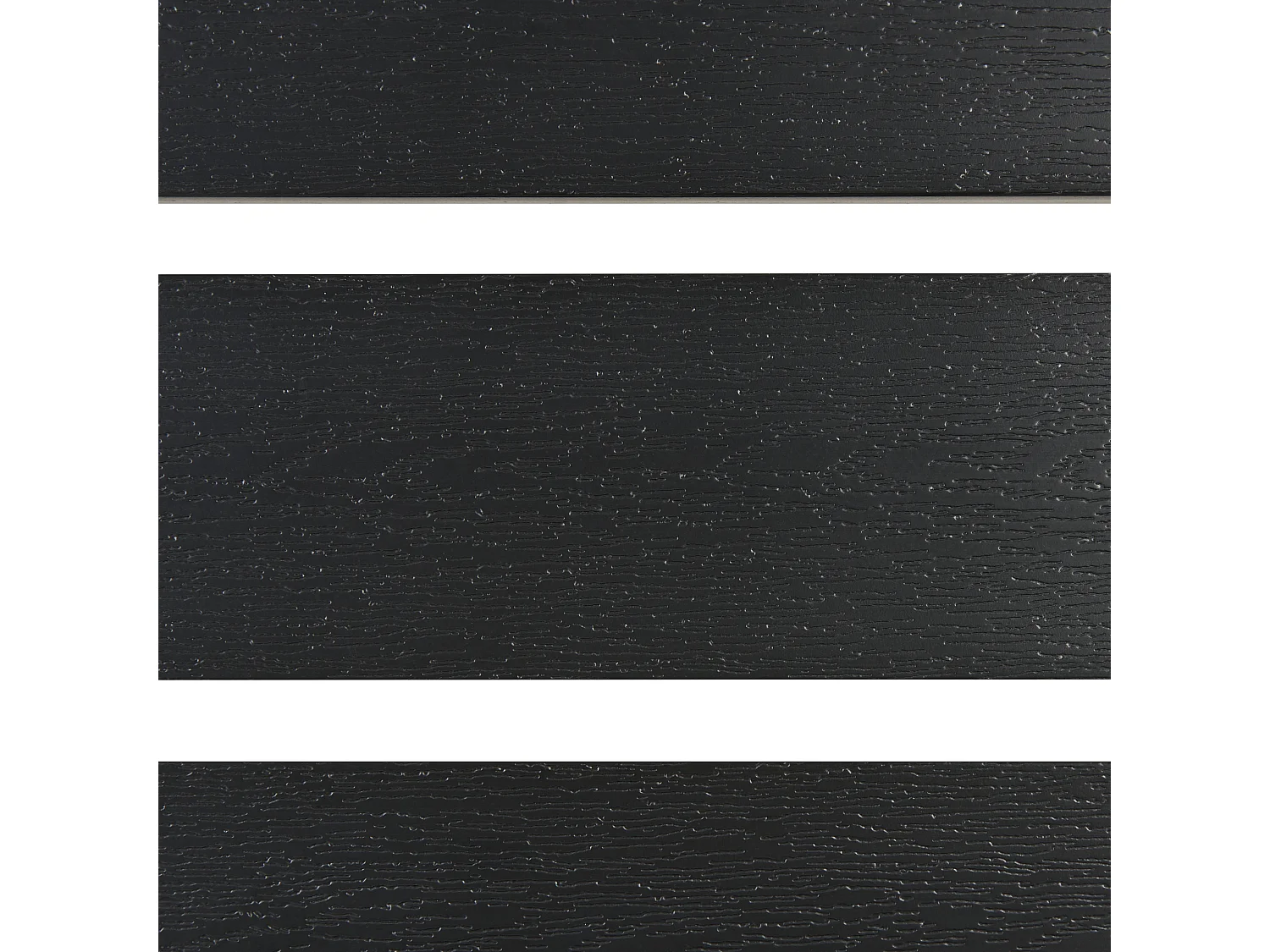 Gartentisch VERNIO 180 cm 90 cm Metall Schwarz / Silber