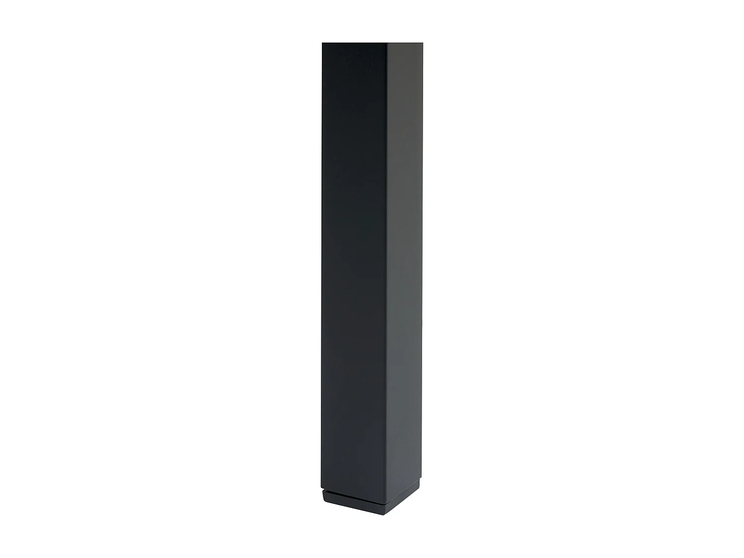 Mesa de jardín VERNIO 180 cm 90 cm Metal Marrón/Negro