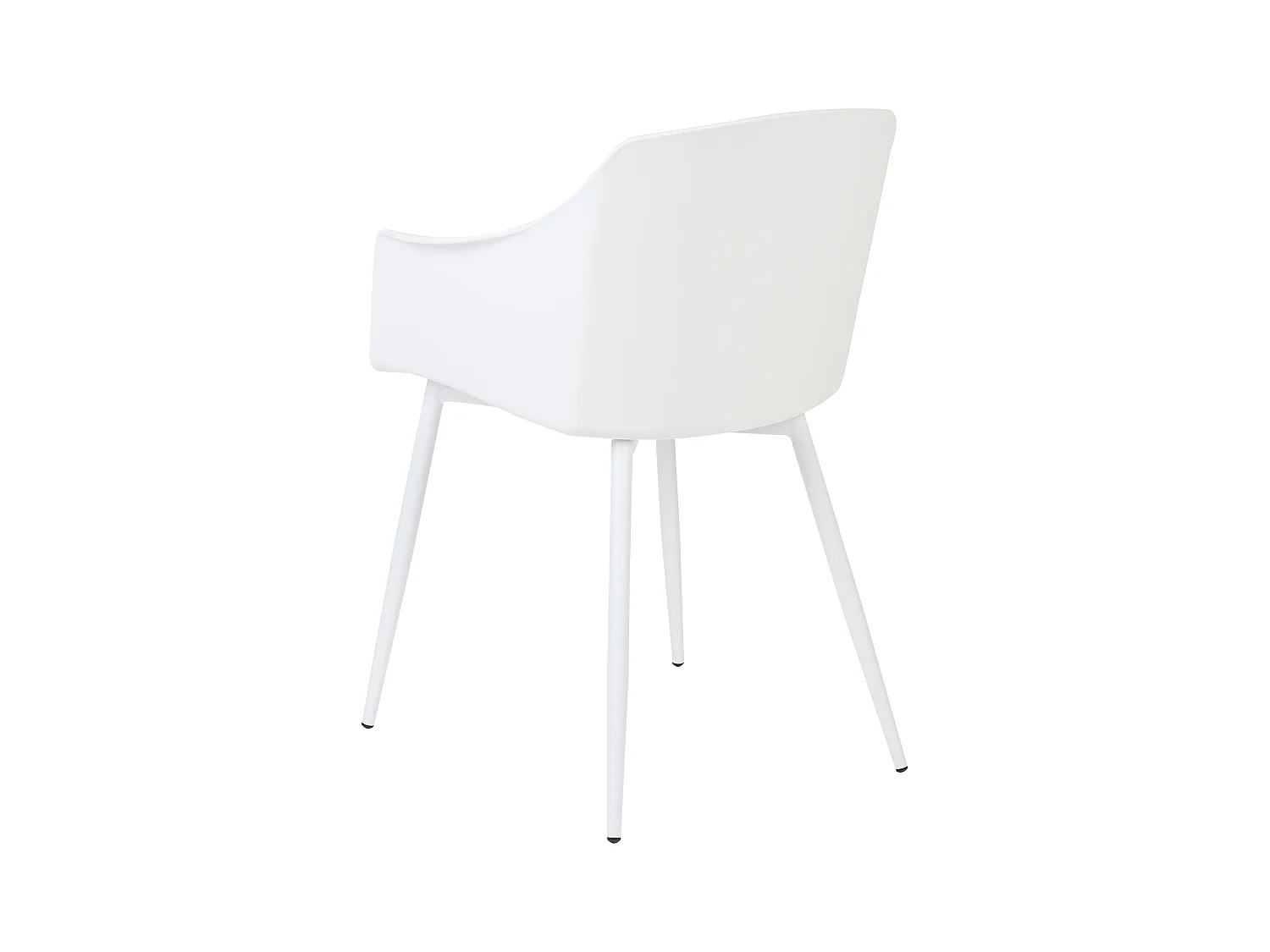 Set van 2 eetkamerstoelen FONDA Wit