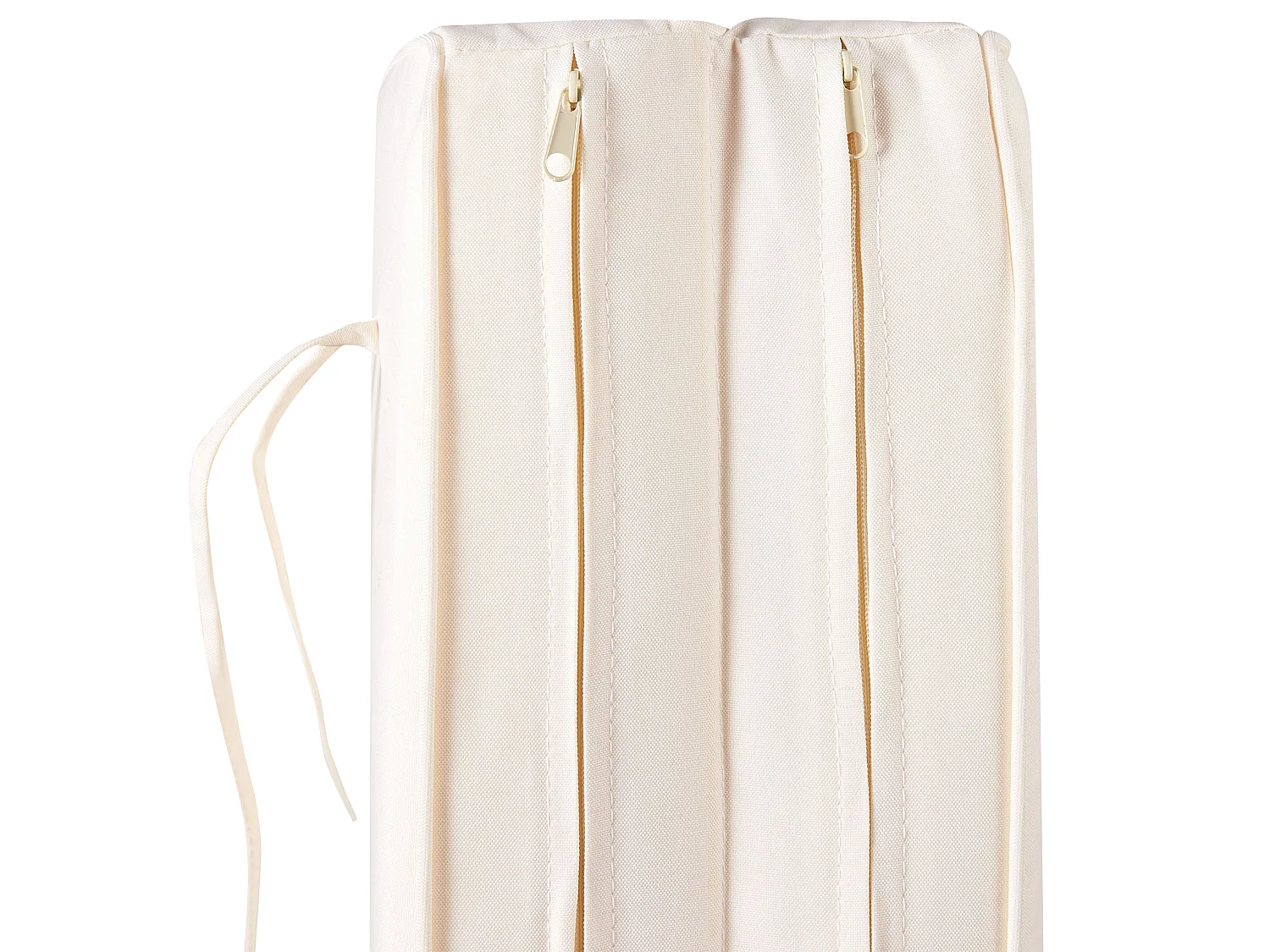 Leżak ogrodowy z poduszką GRANARI Rozkładany Drewno akacjowe Brązowy