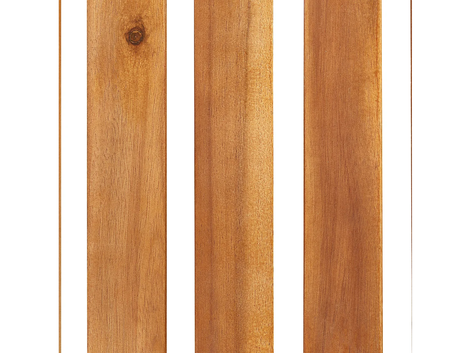 Leżak ogrodowy z poduszką GRANARI Rozkładany Drewno akacjowe Brązowy