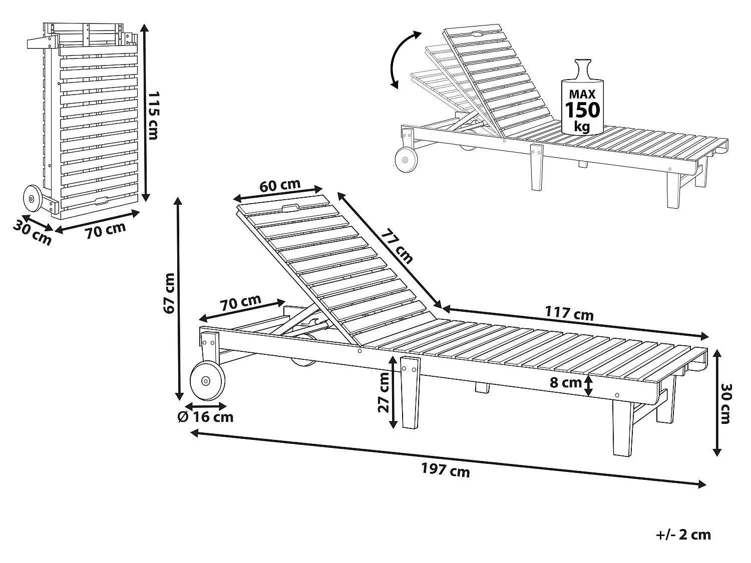 Transat PIETRALUNGA Acacia Marron