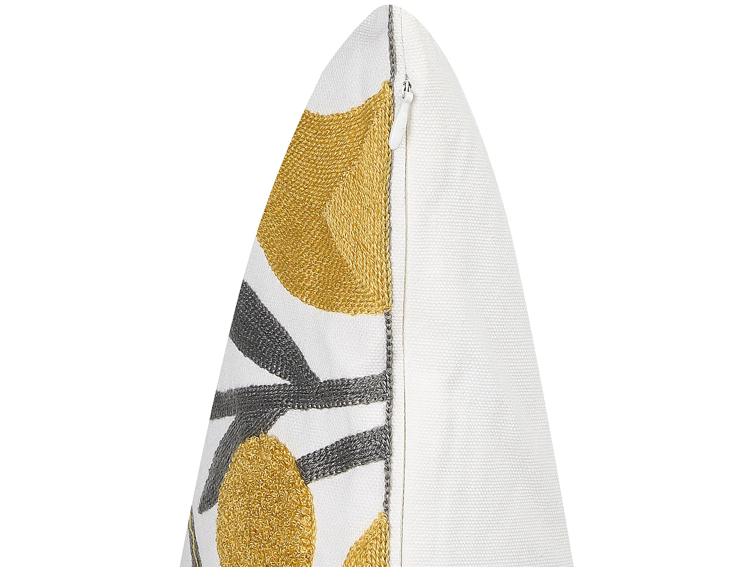 Set di 2 cuscini SHALLOT Cotone 45 x 45 cm Multicolore Trama floreale