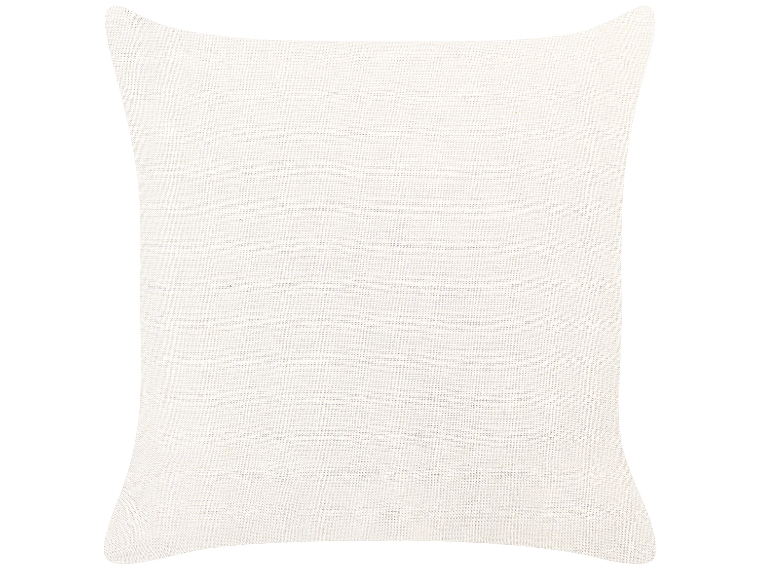 Conjunto de 2 almofadas decorativas AVENS 45 x 45 cm Multicolor Padrão de plantas