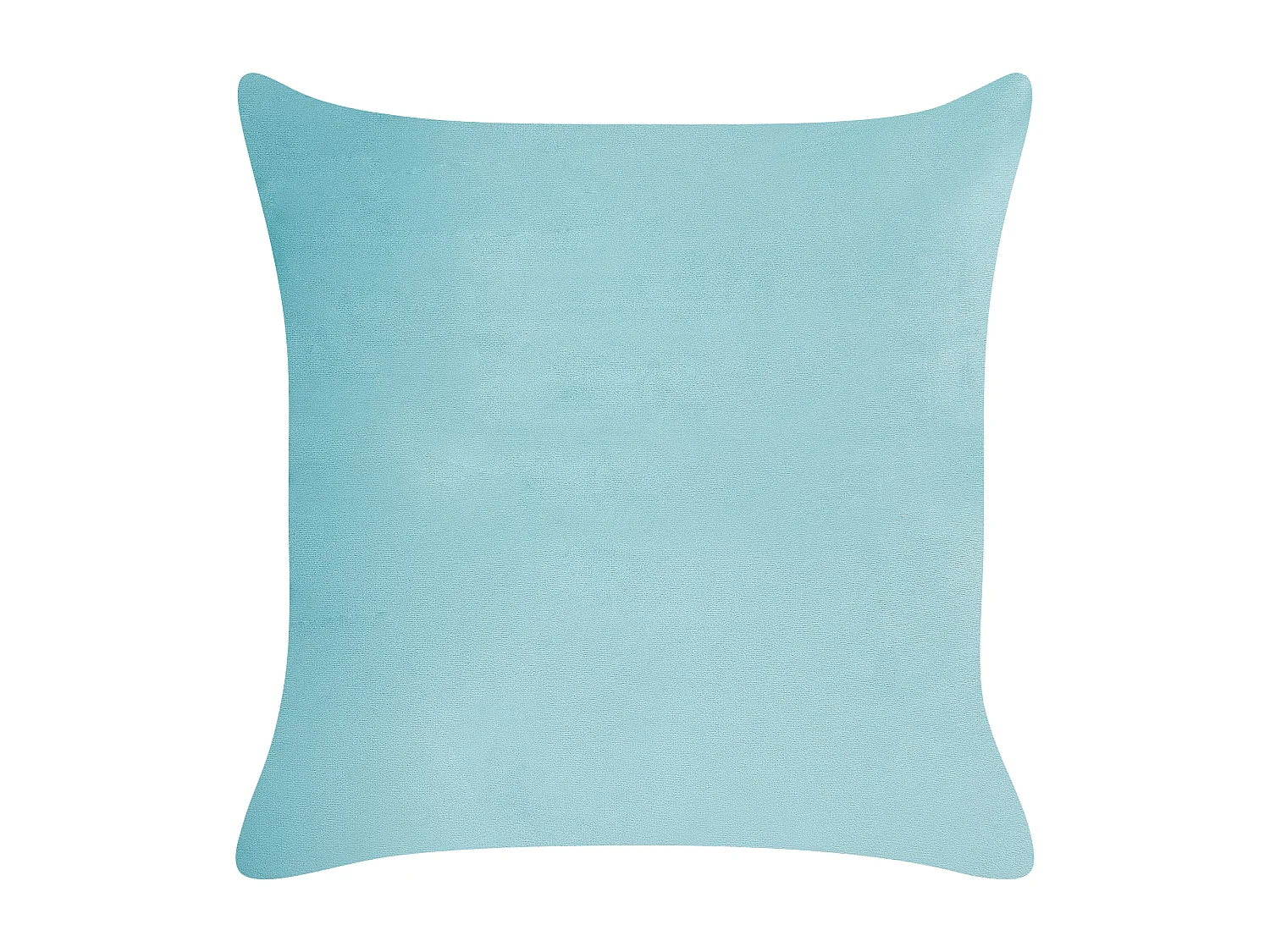 Set di 2 cuscini ALLIUM Velluto 45 x 45 cm Blu A strisce