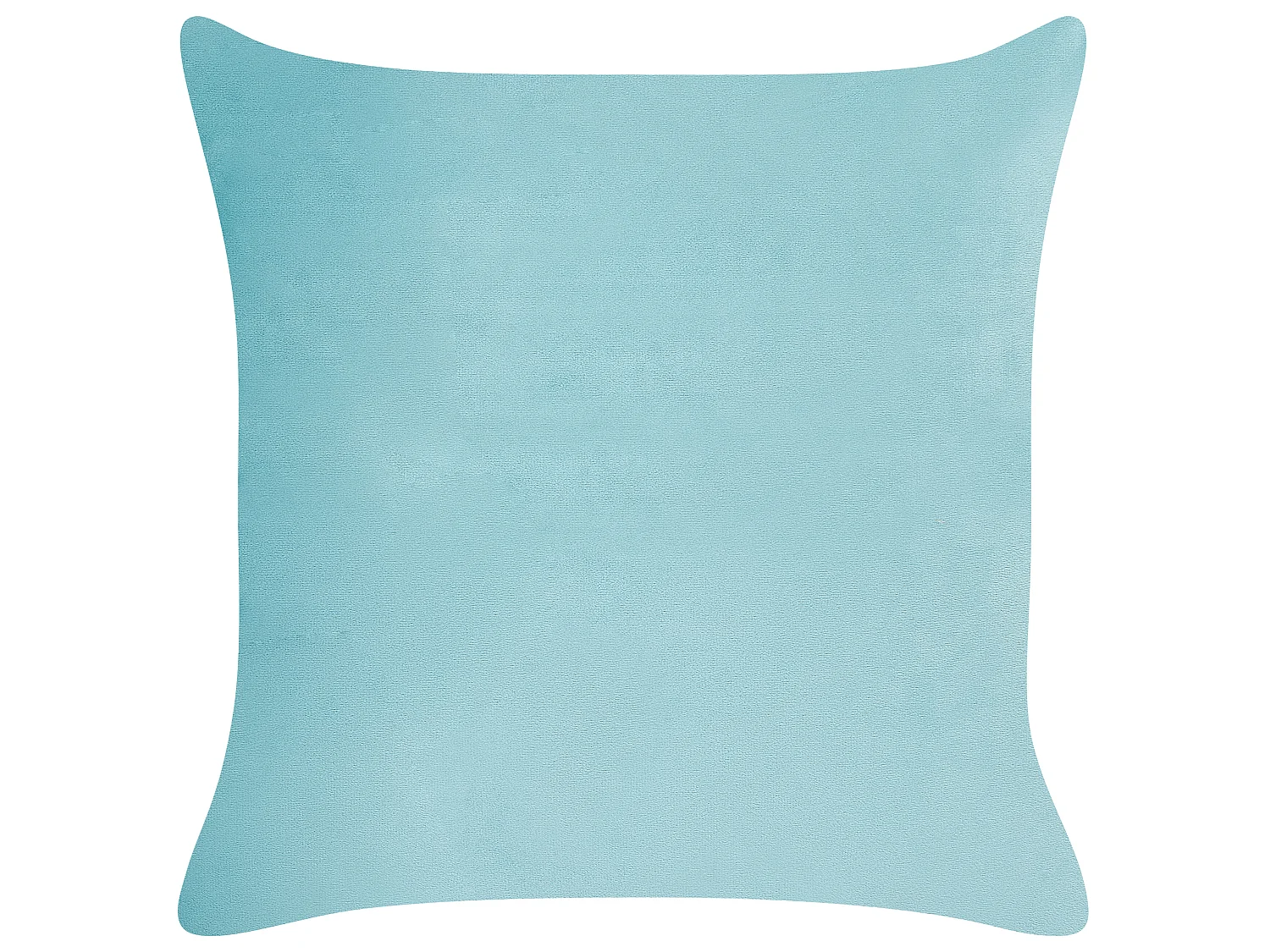 Lot de 2 coussins décoratifs ALLIUM Velours 45 x 45 cm Bleu À rayure