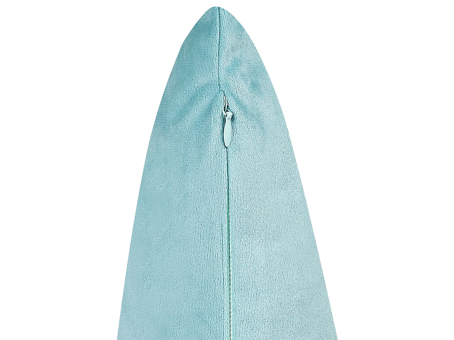 Lot de 2 coussins décoratifs ALLIUM Velours 45 x 45 cm Bleu À rayure