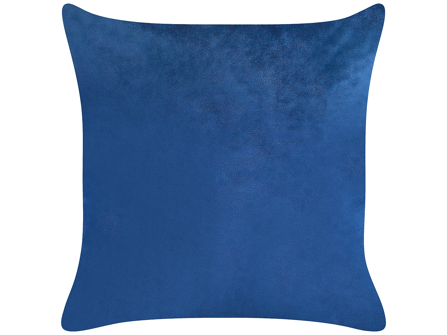 Lot de 2 coussins décoratifs TALINUM Velours 45 x 45 cm Bleu Motif animal