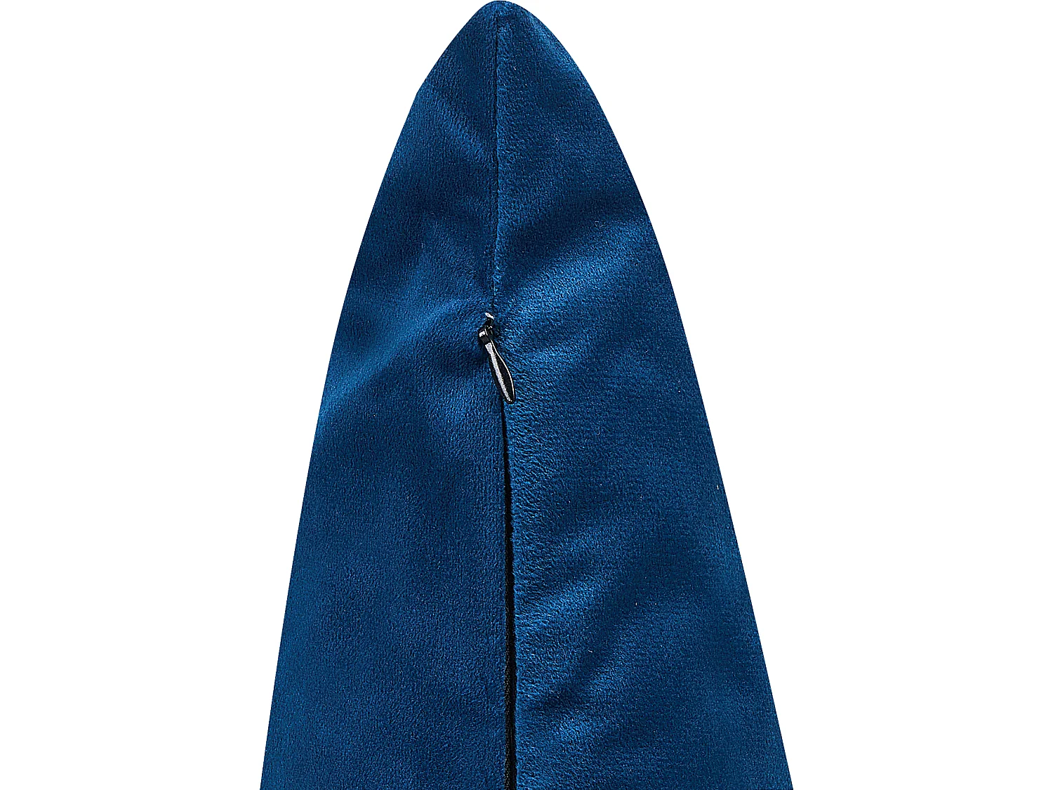 Dekokissen 2er Set TALINUM Samtstoff 45 x 45 cm Blau Tiermuster