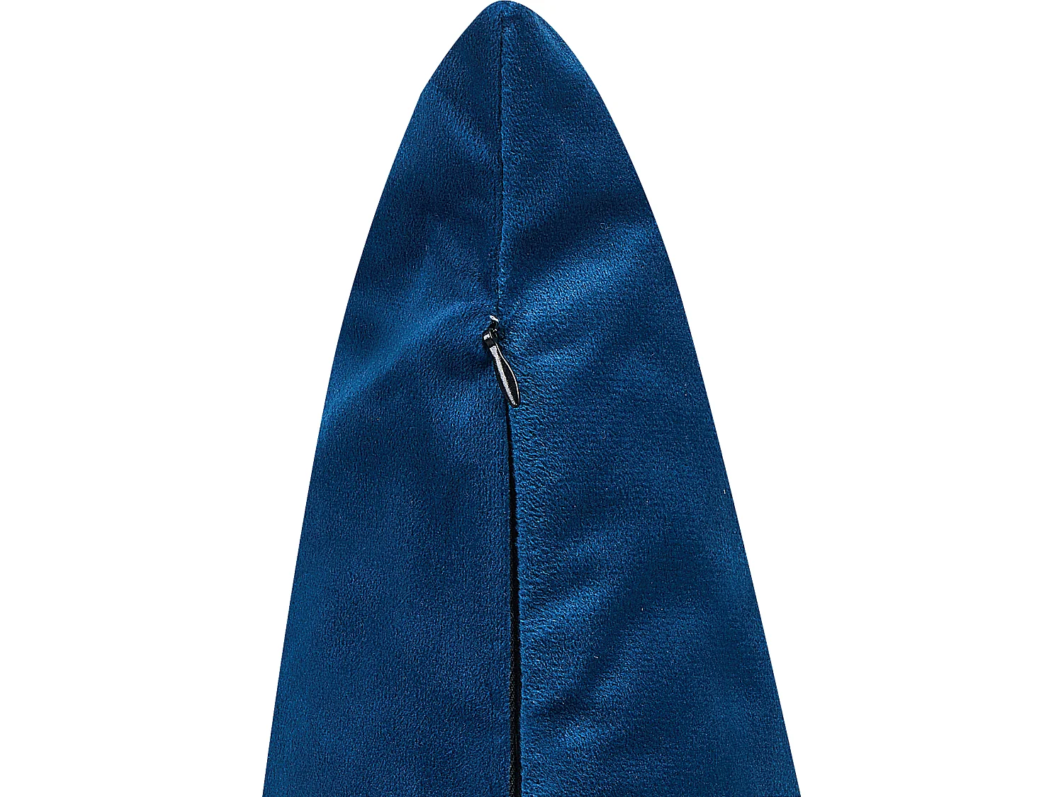 Conjunto de 2 almofadas decorativas TALINUM Veludo 45 x 45 cm Azul Padrão animal