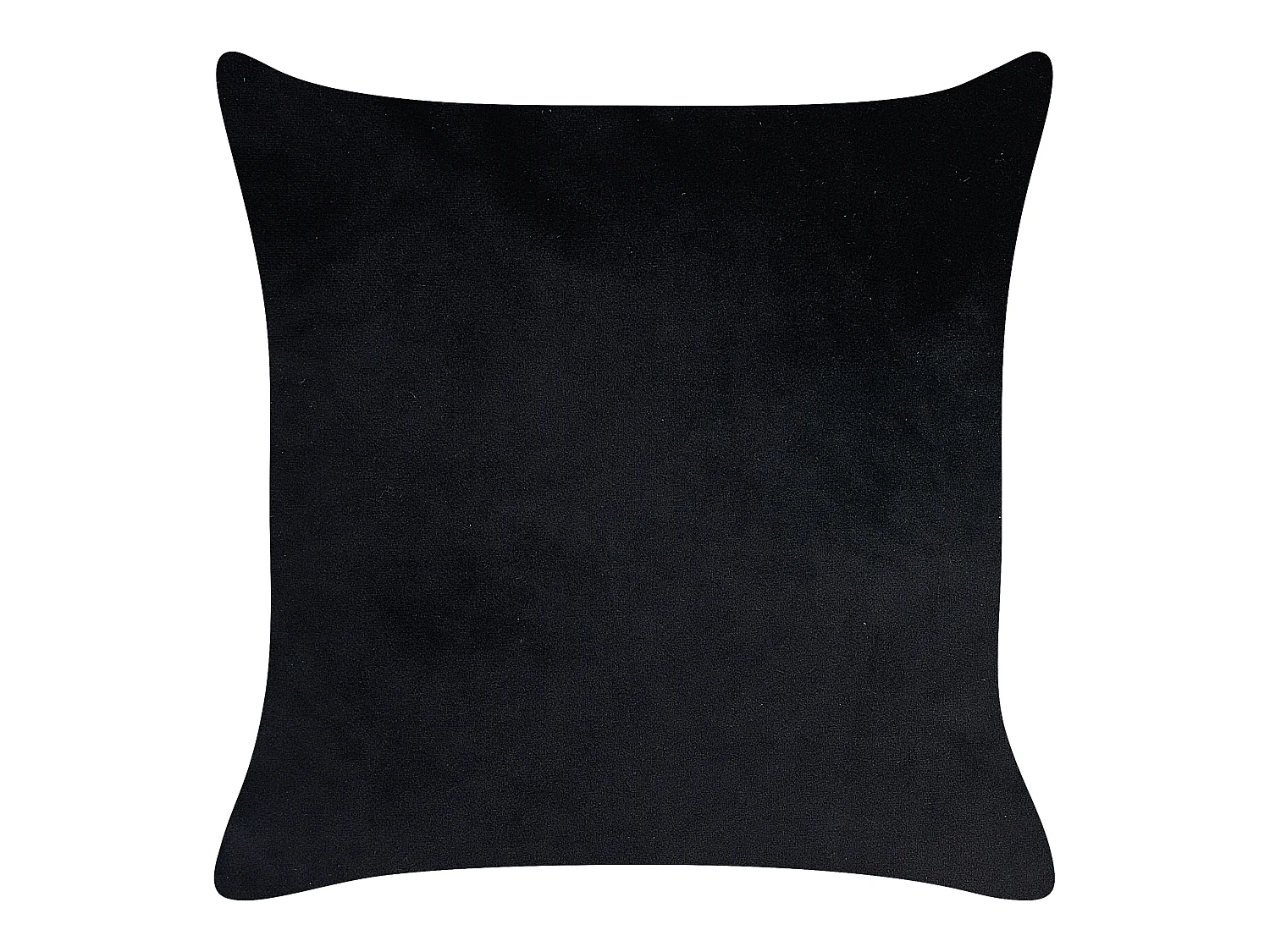 Set van 2 decoratieve kussens TALINUM Fluweel 45 x 45 cm Zwart Dierenprint