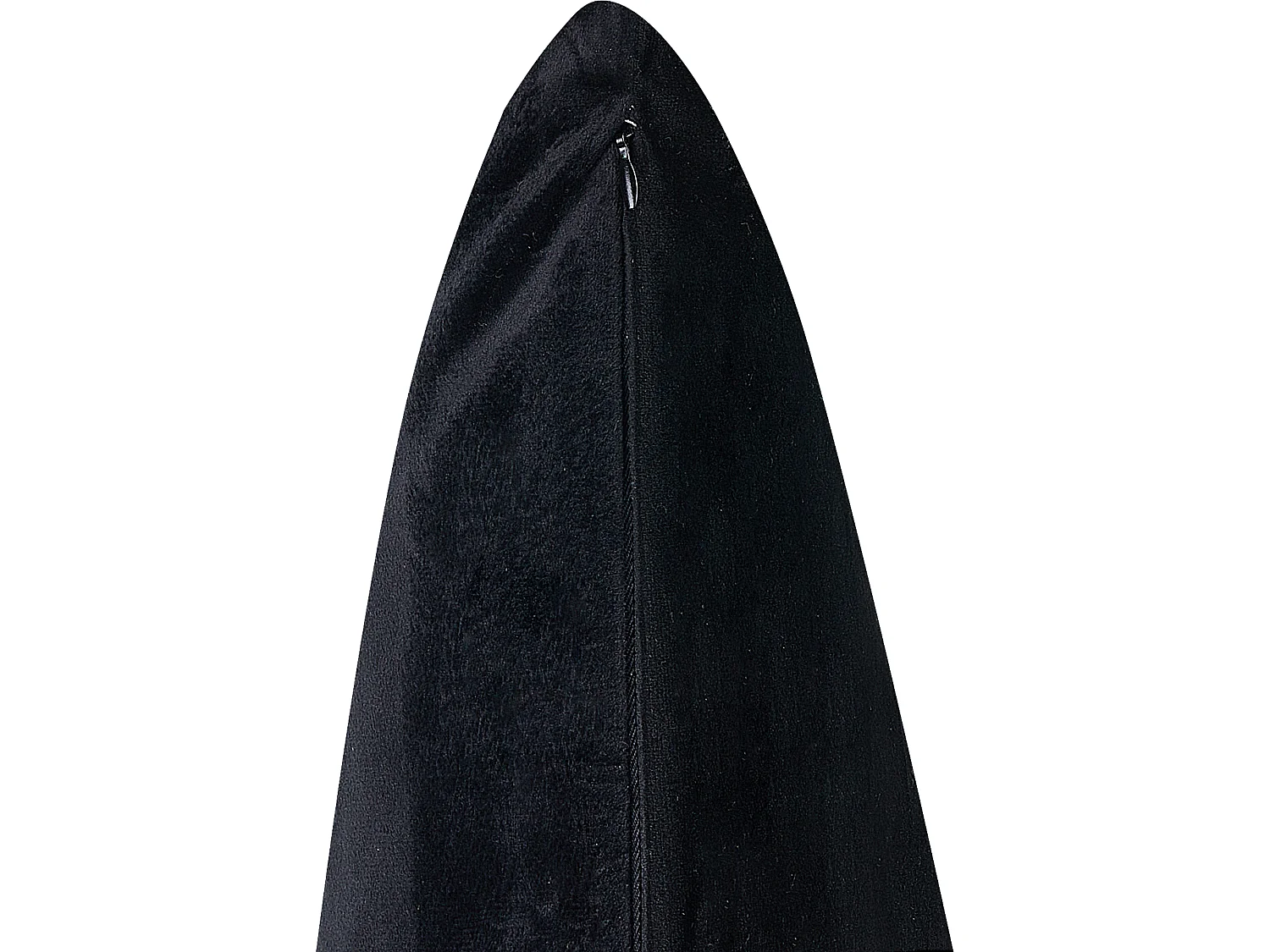 Conjunto de 2 almofadas decorativas TALINUM Veludo 45 x 45 cm Preto Padrão animal