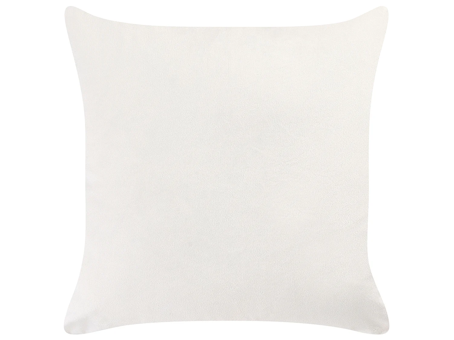 Set van 2 decoratieve kussens SUMAC Fluweel 45 x 45 cm Multicolor Bladpatroon
