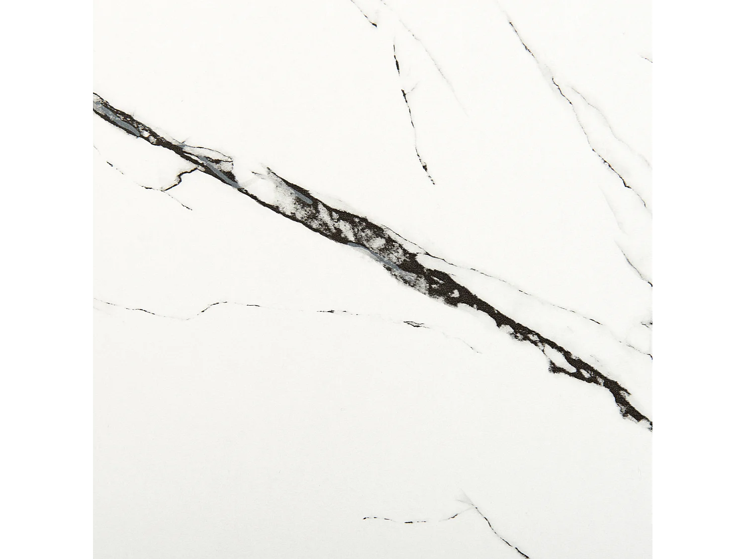 Table de repas MARTYNIKA Marbre blanc 200 cm 90 cm