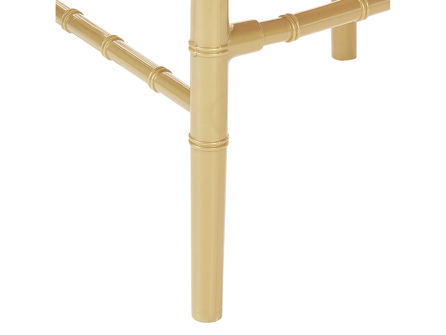 Conjunto de 2 cadeiras de jantar CLARION Dourado