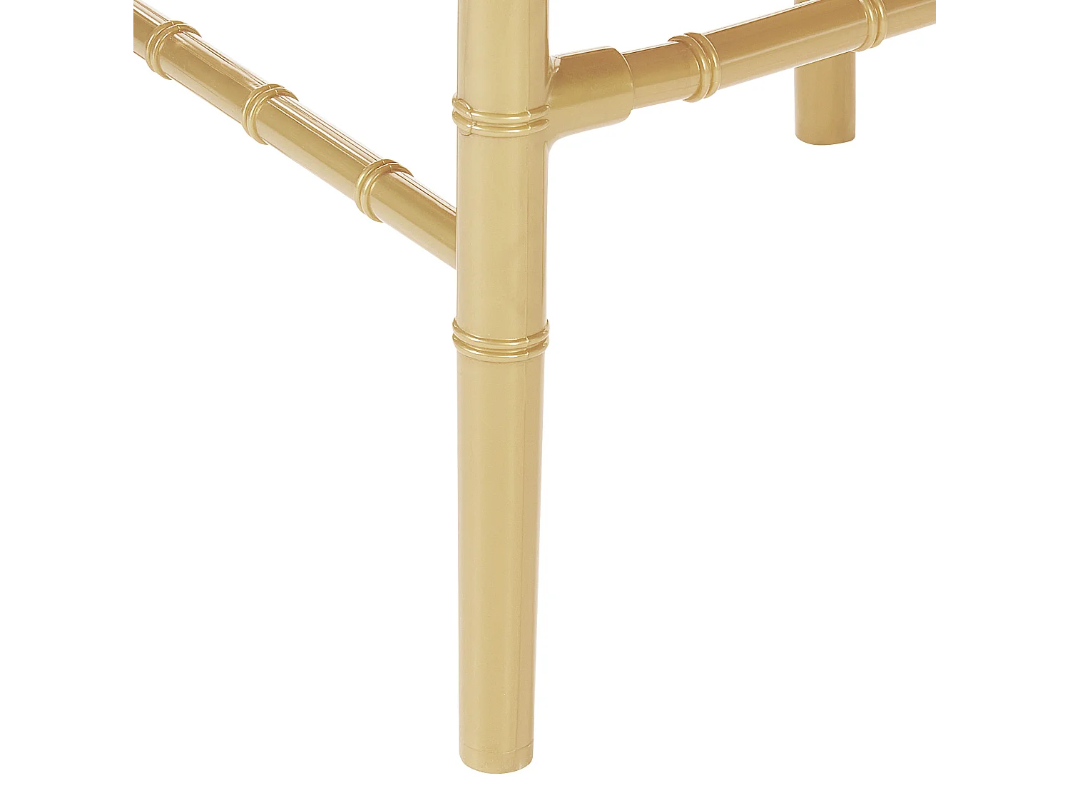 Lot de 2 chaises de salle à manger CLARION Doré