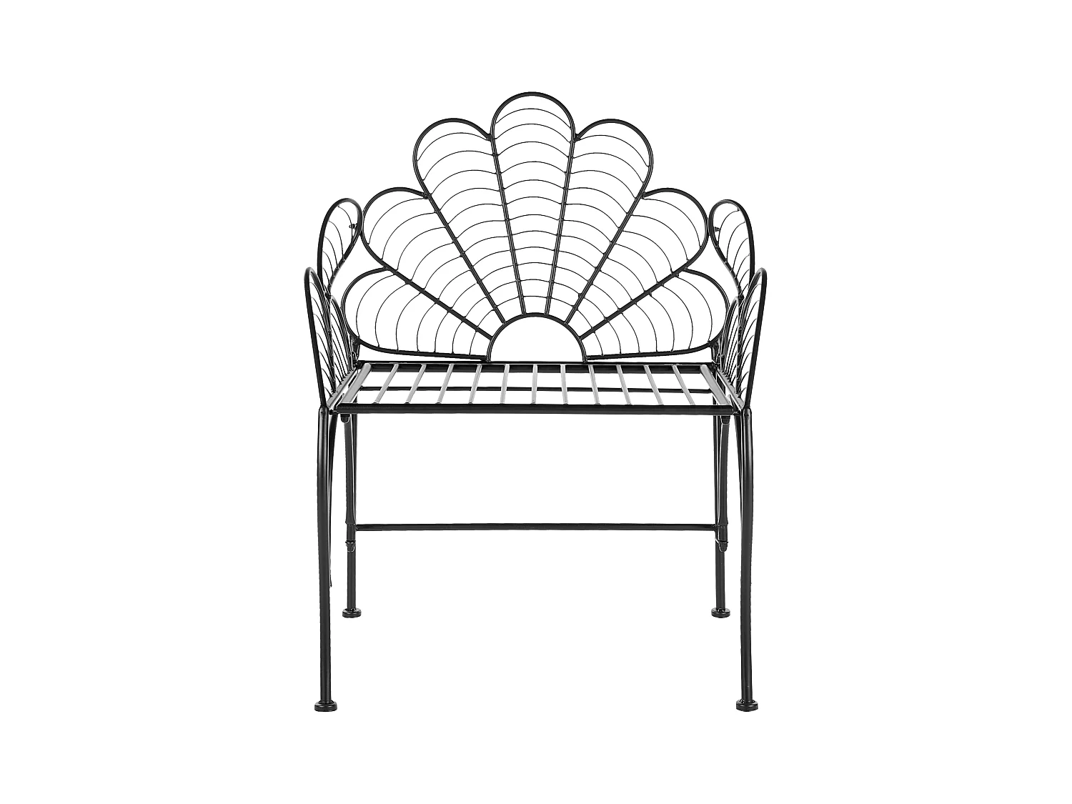 Tuinstoel LIGURIA Metaal Zwart