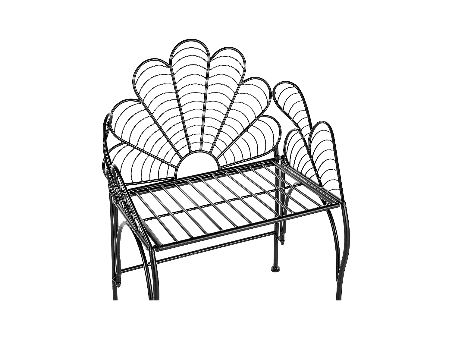 Tuinstoel LIGURIA Metaal Zwart