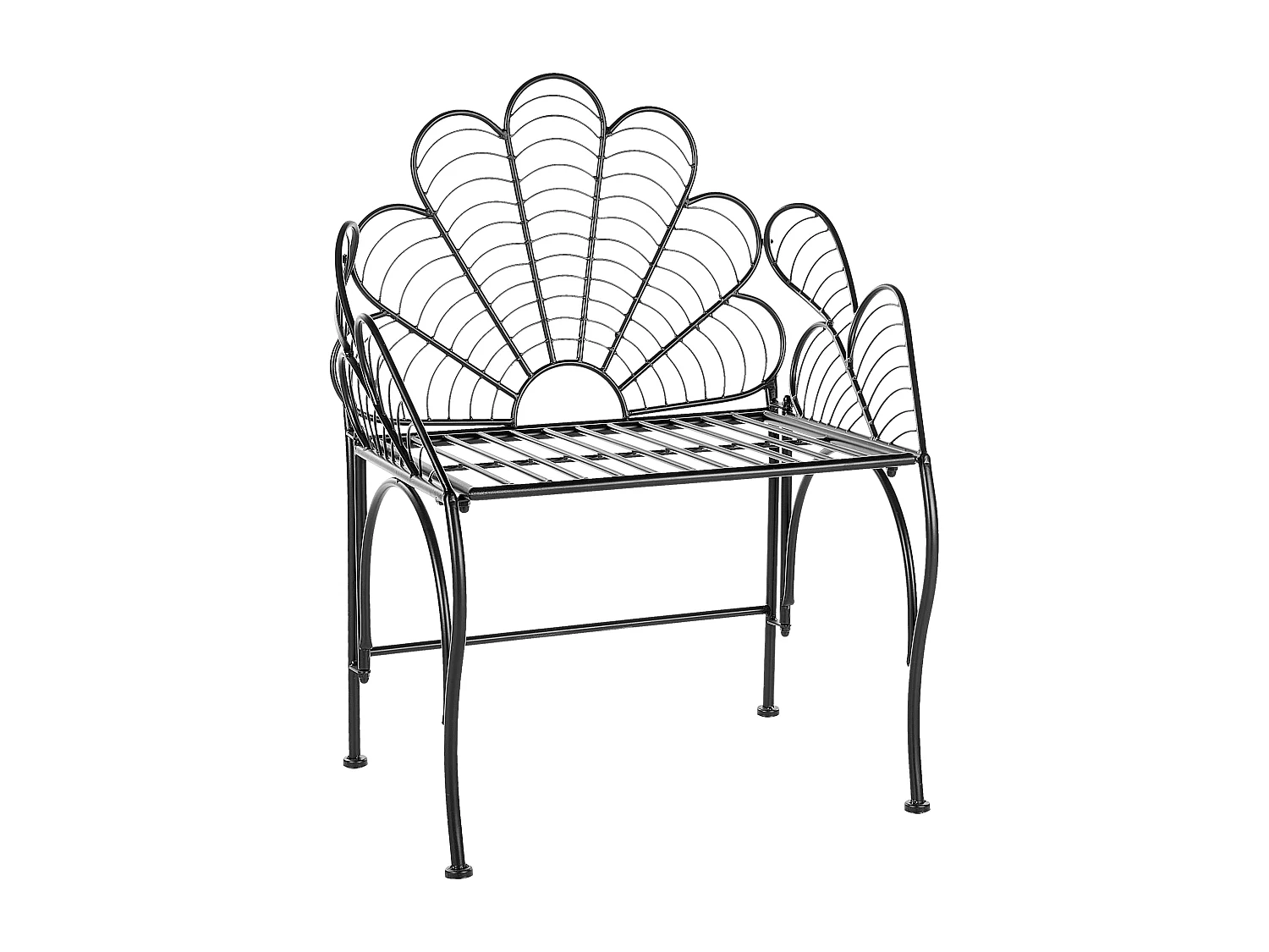 Tuinstoel LIGURIA Metaal Zwart