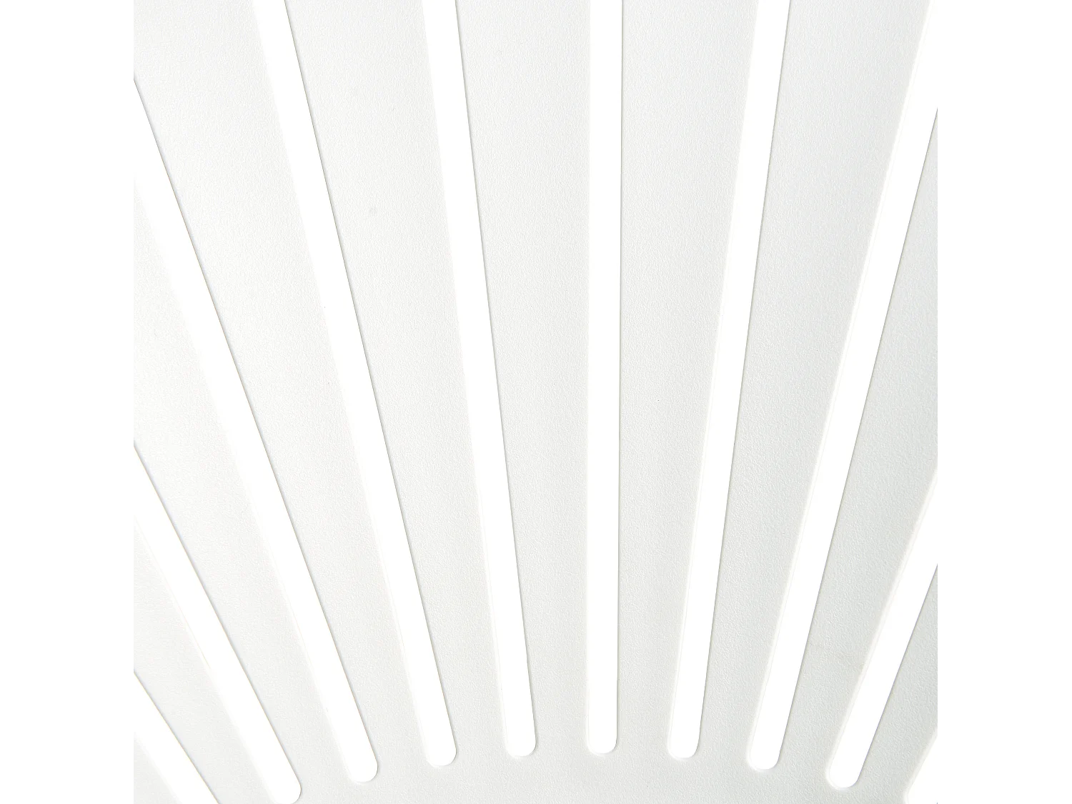 Zestaw 4 krzeseł ogrodowych OSTIA Biały