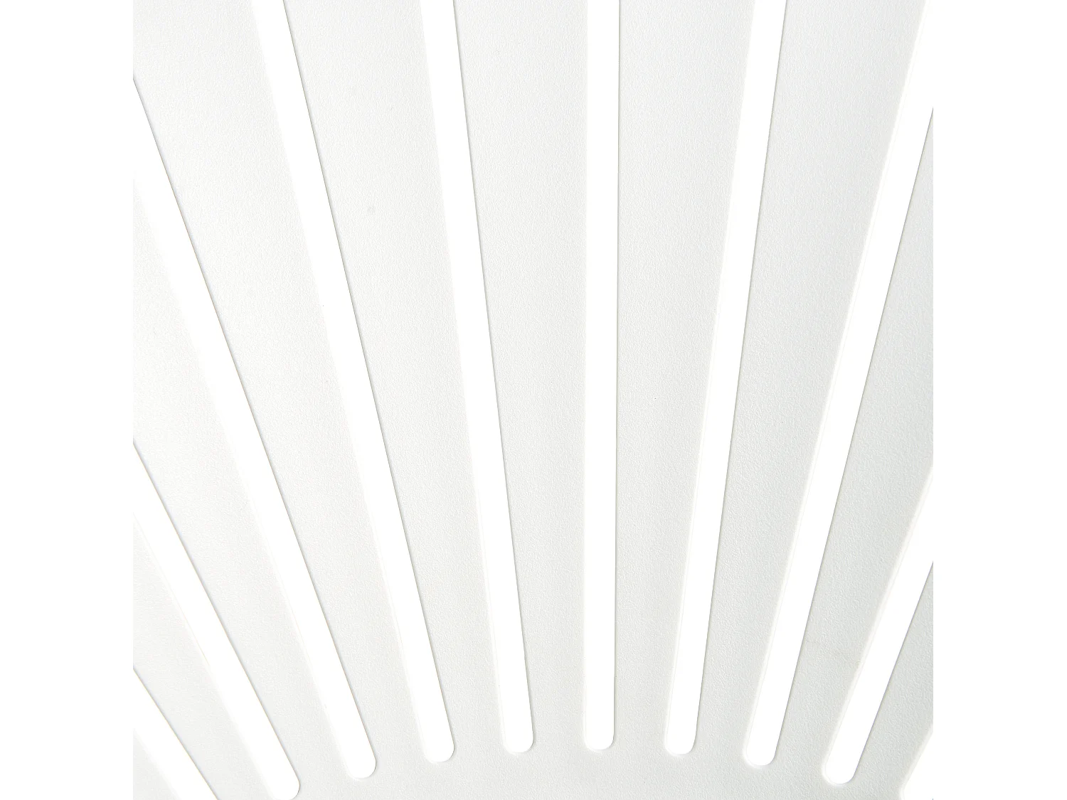 Lot de 4 chaises de jardin OSTIA Blanc