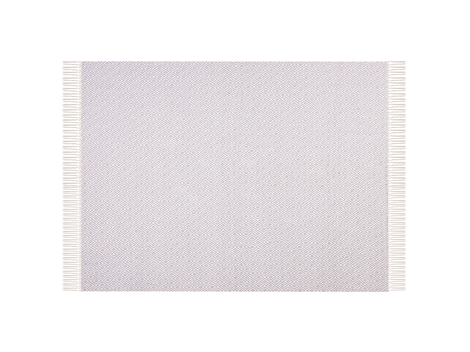Plaid MITYAL Katoen 125 x 150 cm Taupe
