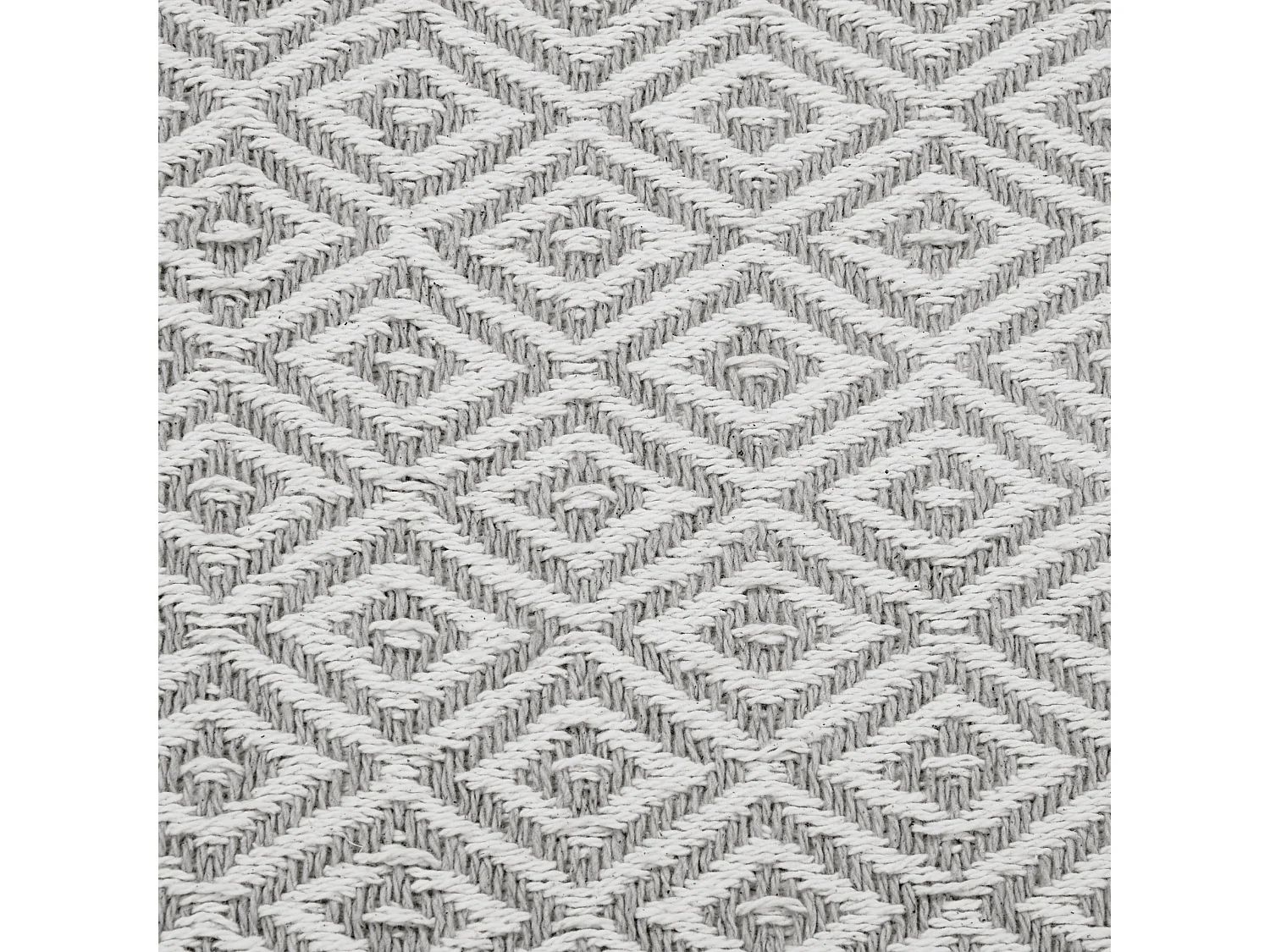 Plaid MITYAL Katoen 125 x 150 cm Taupe